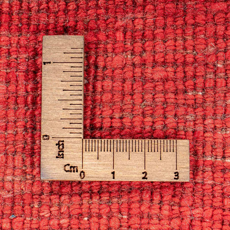 Loribaft Teppich Perser 72x140cm - Orientteppich - dunkelrot