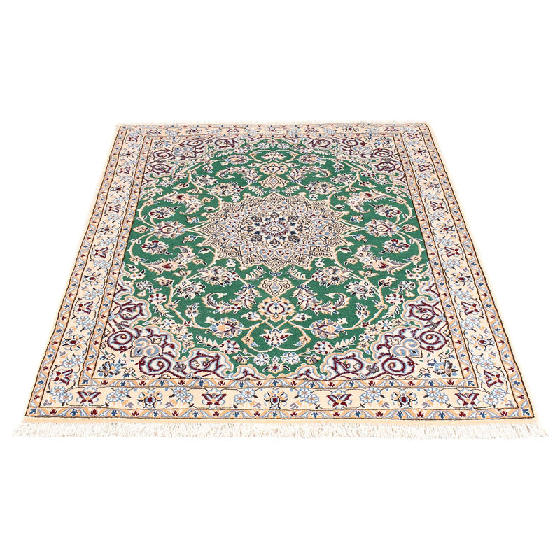 Nain - 9La Teppich 101x148cm - Perserteppich - dunkelgrün