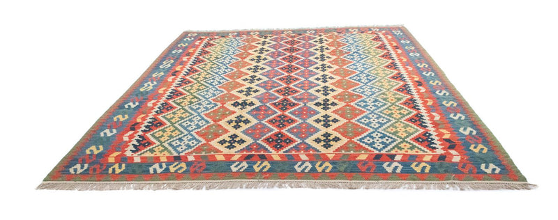 Kelim Teppich - Splash 257 x 330 cm - beige