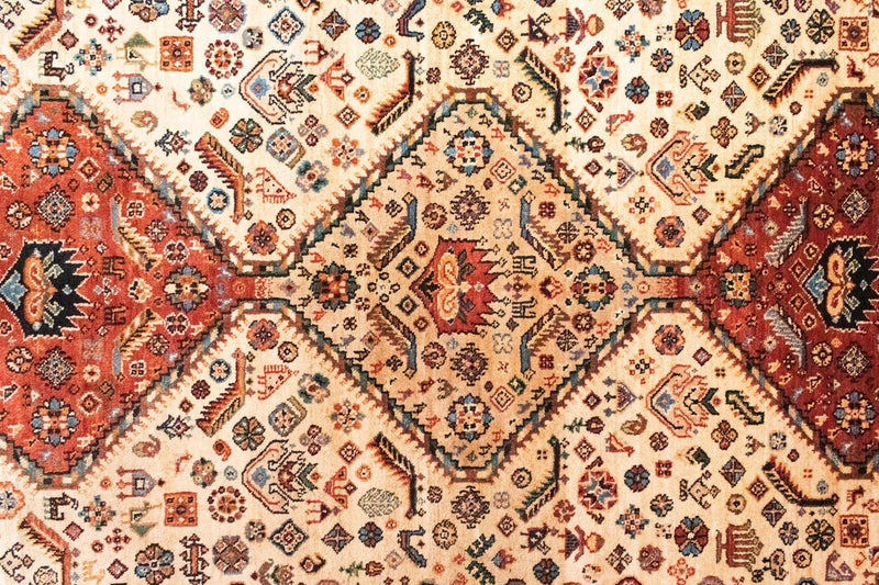 Perserteppich - Nomadic 145 x 203 cm - beige