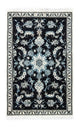 Perserteppich - Nain 90 x 136 cm - blau