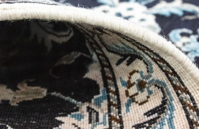 Perserteppich - Nain 90 x 136 cm - blau