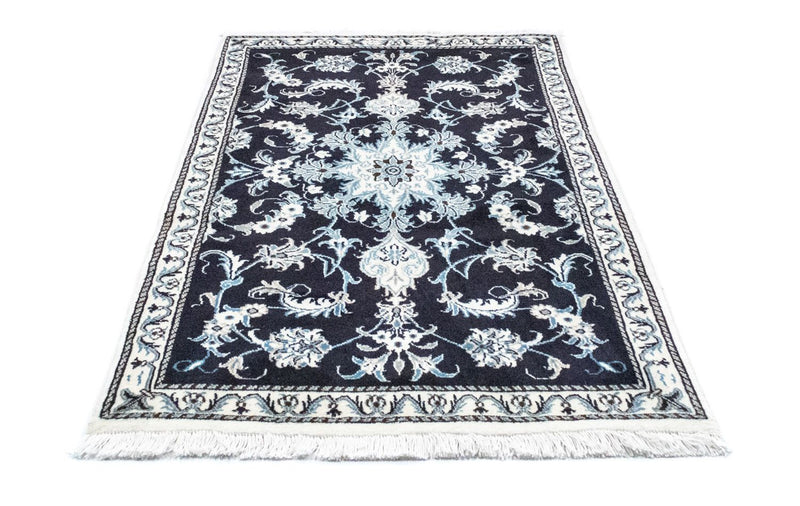 Perserteppich - Nain 90 x 136 cm - blau
