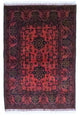 Afghan Teppich - Kunduz 103 x 149 cm - rot