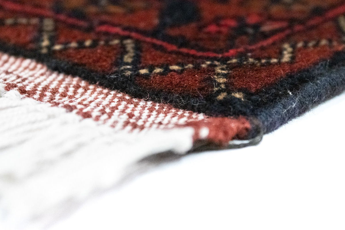 Afghan Teppich - Kunduz 103 x 149 cm - rot