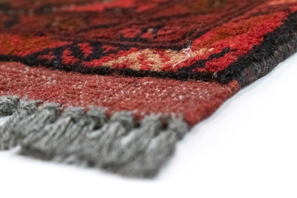 Afghan Teppich - Kunduz 100 x 150 cm - rot