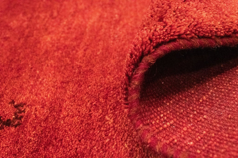 Gabbeh Teppich - Perser 94 x 147 cm - rot