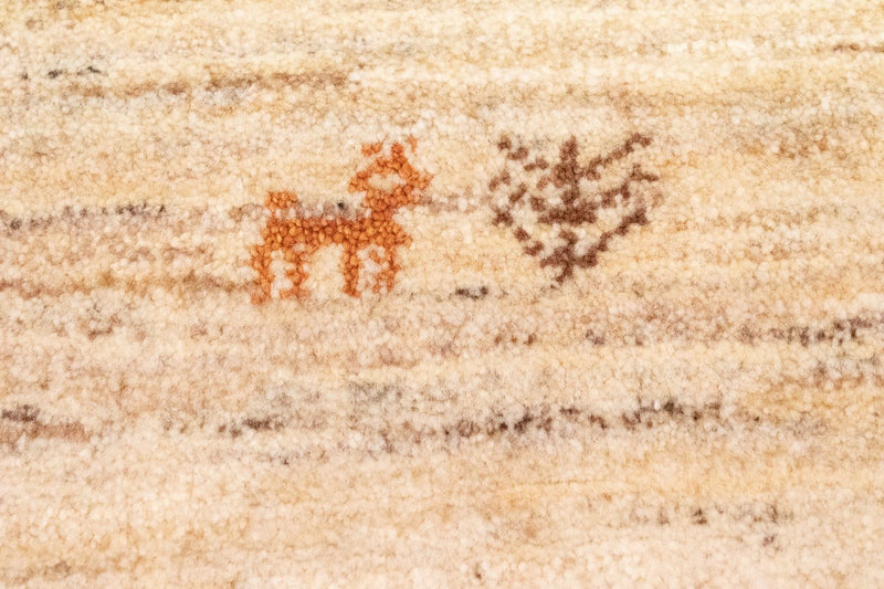 Gabbeh Teppich - Perser 100 x 155 cm - beige