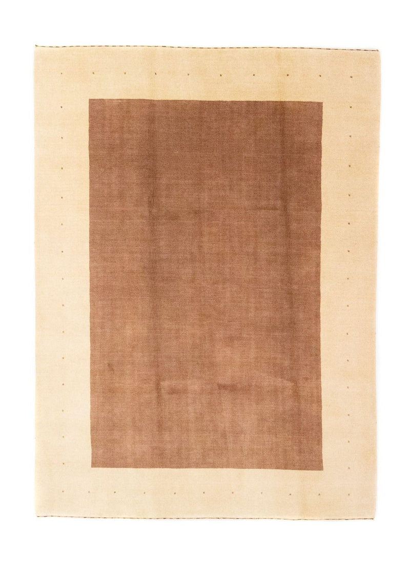 Gabbeh Teppich - Loribaft Softy 190 x 270 cm - braun