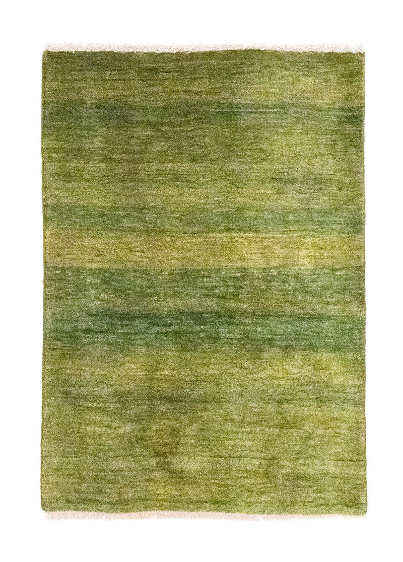 Gabbeh Teppich - Perser 92 x 133 cm - grün