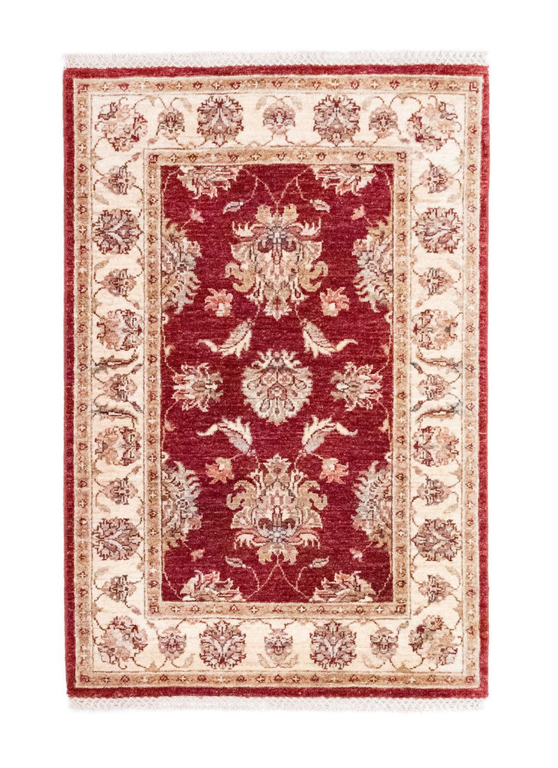 Ziegler Teppich 84 x 127 cm - rot