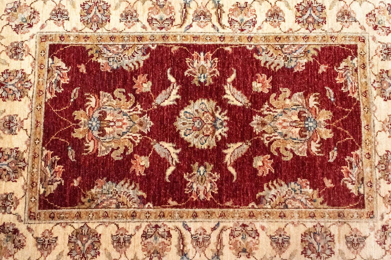 Ziegler Teppich 84 x 127 cm - rot