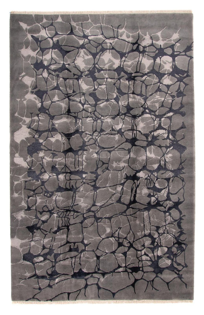 Designer Teppich 207x303cm - dunkelgrau