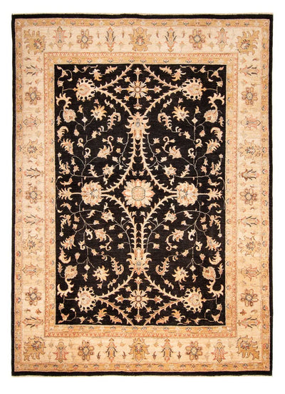 Ziegler Teppich 198x275cm - Orientteppich - dunkelblau