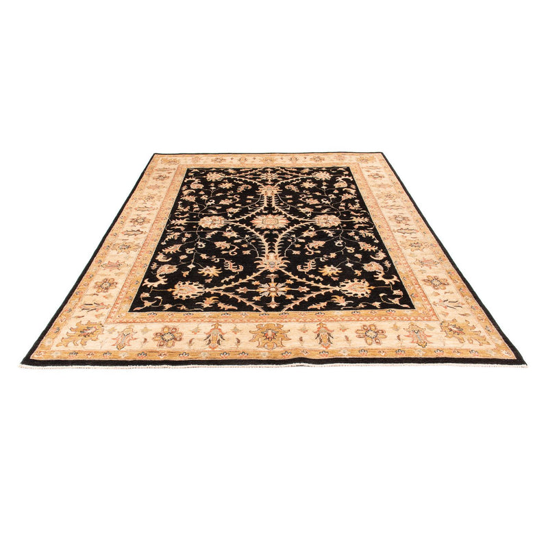 Ziegler Teppich 198x275cm - Orientteppich - dunkelblau