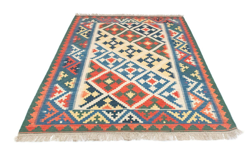 Kelim Fars Teppich 147x200cm - beige