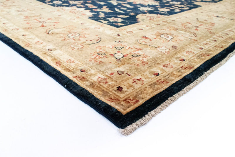 Ziegler Teppich 206 x 290 cm - blau