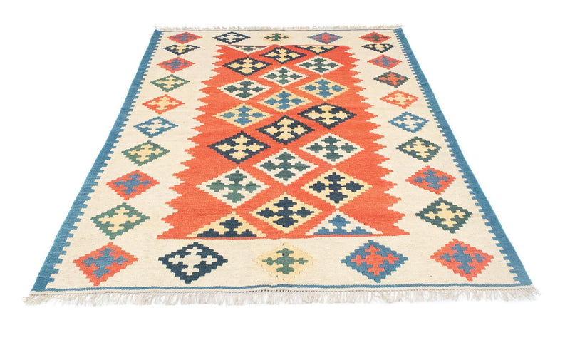 Kelim Fars Teppich 148x200cm - rot