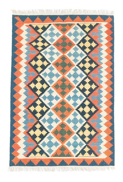 Kelim Fars Teppich 117x174cm - rot