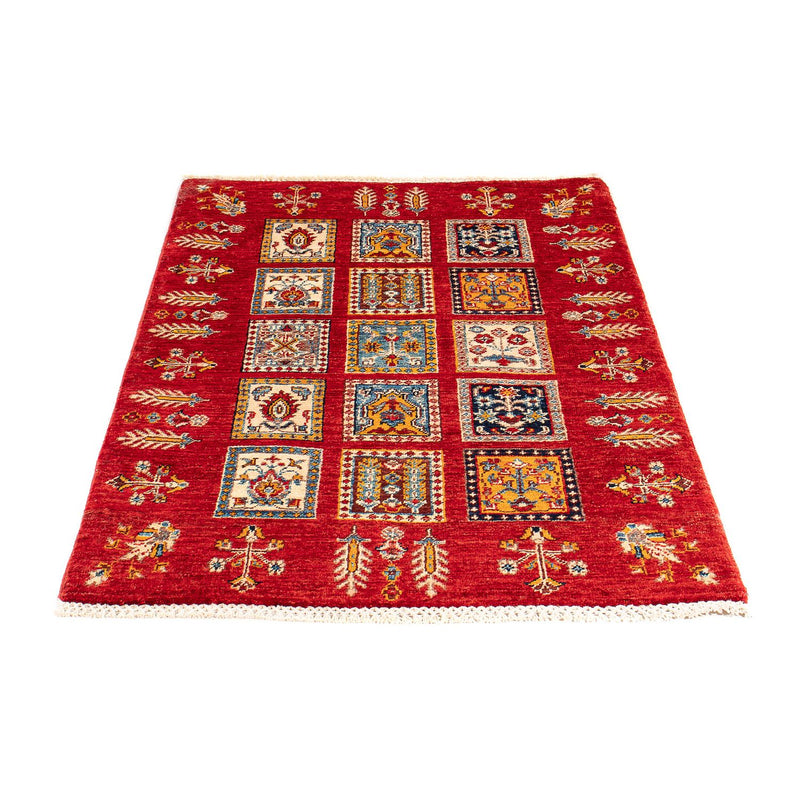Ziegler Teppich 86x130cm - Orientteppich - dunkelrot