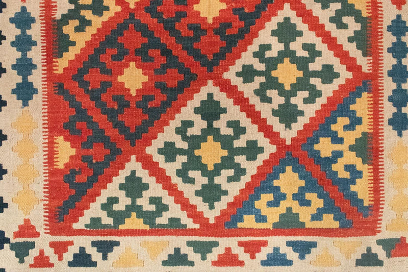 Kelim Fars Teppich 120x180cm - rot