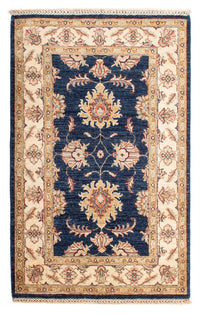 Ziegler Teppich 79x124cm - Orientteppich - dunkelblau – product image