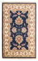 Ziegler Teppich 79x124cm - Orientteppich - dunkelblau