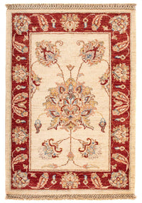 Ziegler Teppich 62x90cm - Orientteppich - beige – product image