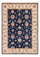 Ziegler Teppich 175x242cm - Orientteppich - dunkelblau