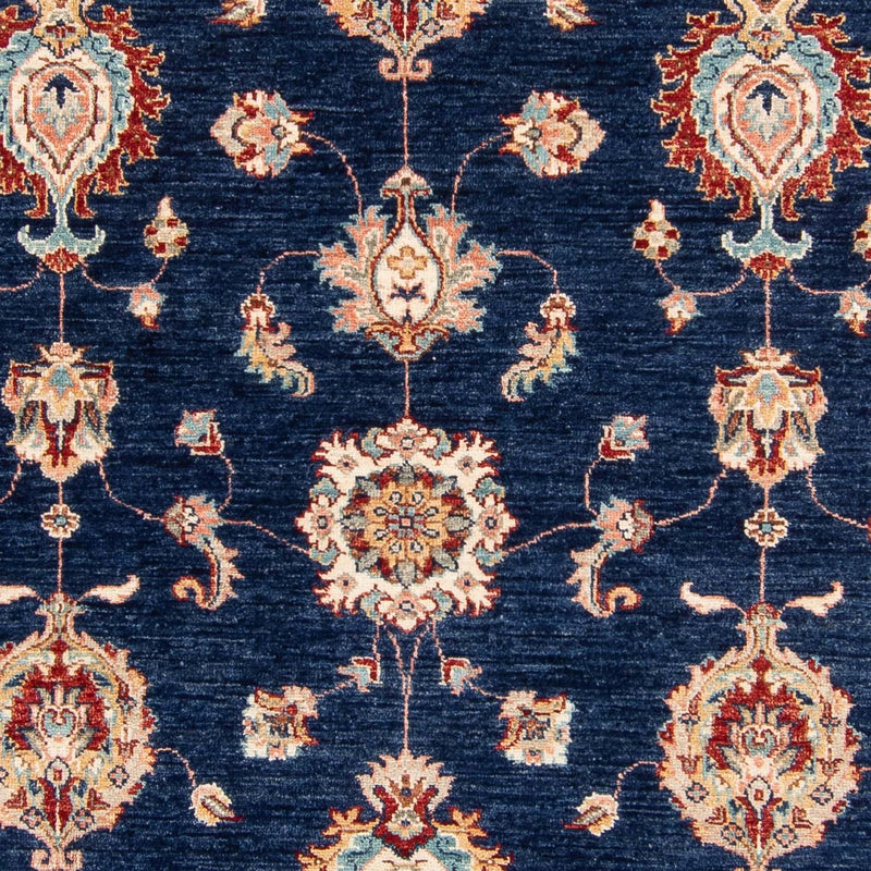 Ziegler Teppich 175x242cm - Orientteppich - dunkelblau