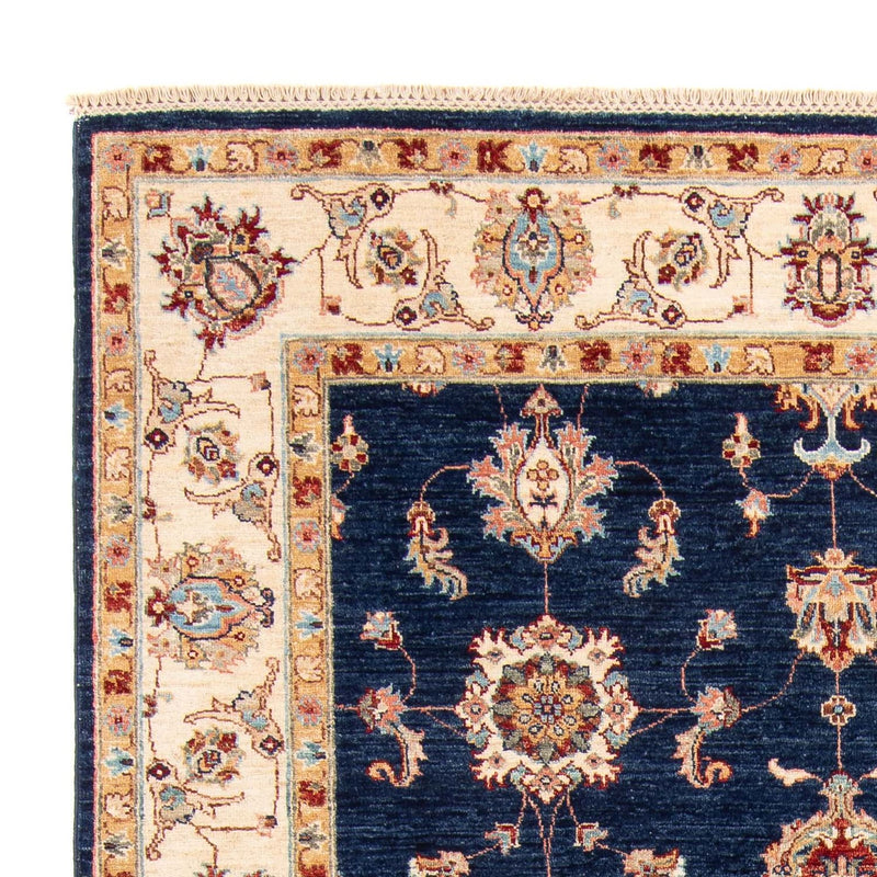 Ziegler Teppich 175x242cm - Orientteppich - dunkelblau