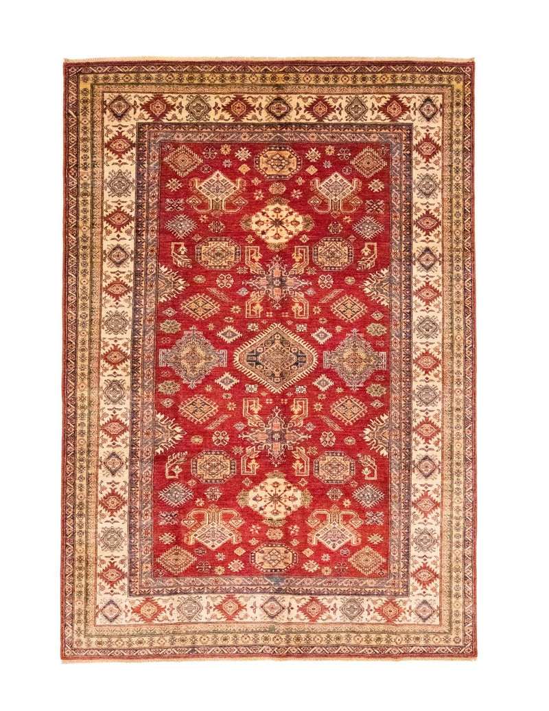 Kazak Teppich 206x300cm - Orientteppich - rot