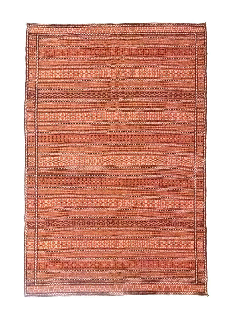 Kelim Fars Teppich 173x244cm - braun