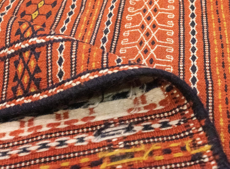 Kelim Fars Teppich 173x244cm - braun