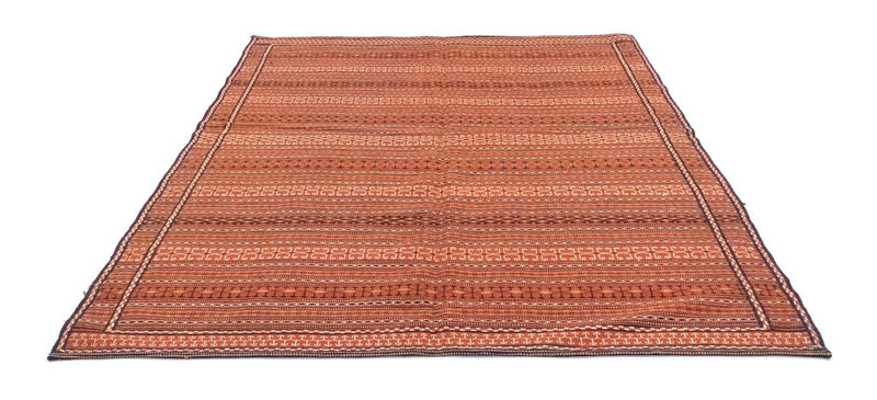 Kelim Fars Teppich 173x244cm - braun