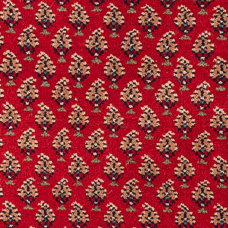 Indo Mir Teppich 60x90cm - Orientteppich - dunkelrot