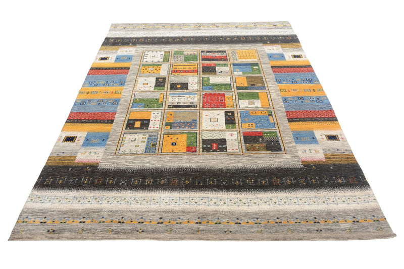 Gabbeh Teppich - Loribaft Indus - 174 x 241 cm - mehrfarbig