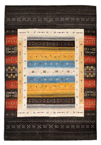 Indo Loribaft Teppich 143x212cm - Wollteppich - mehrfarbig – product image