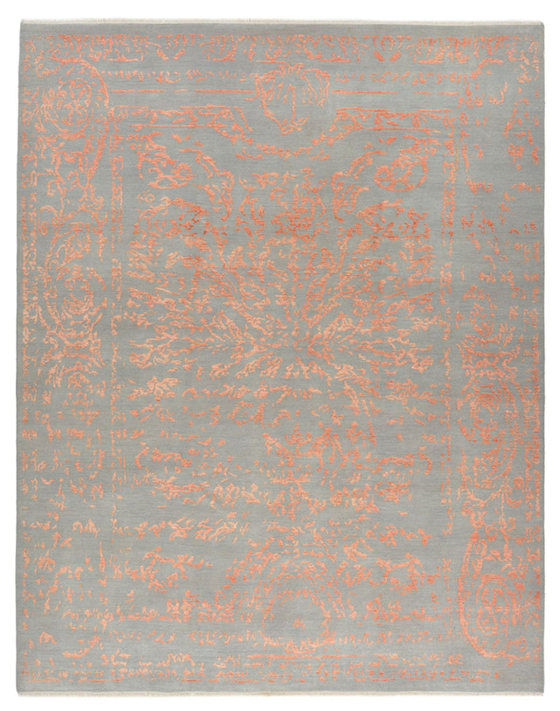 Designer Teppich - 242 x 302 cm - orange