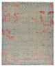 Designer Teppich 244x295cm - mehrfarbig