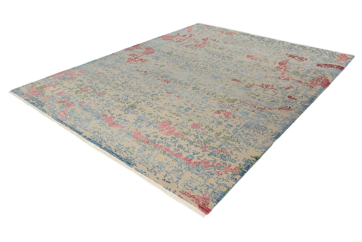 Designer Teppich 244x295cm - mehrfarbig