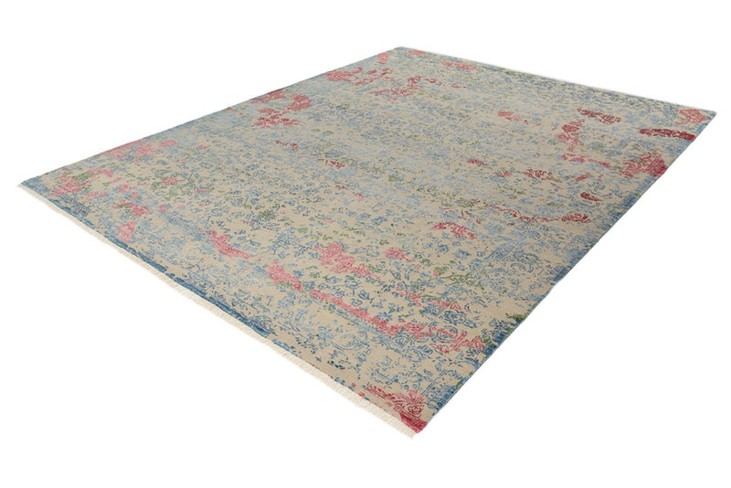 Designer Teppich 244x295cm - mehrfarbig