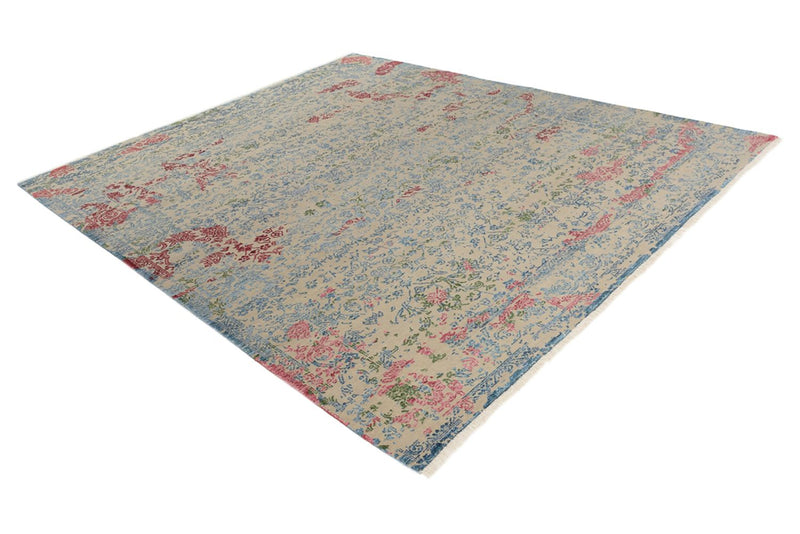 Designer Teppich 244x295cm - mehrfarbig