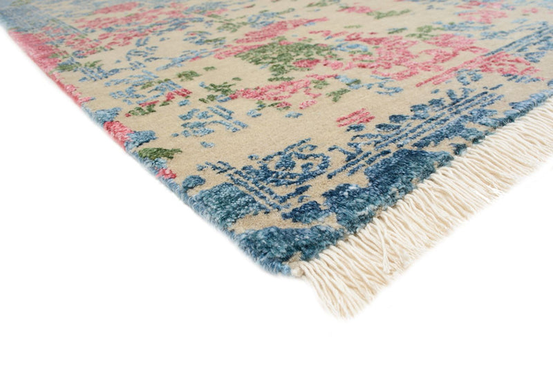 Designer Teppich 244x295cm - mehrfarbig