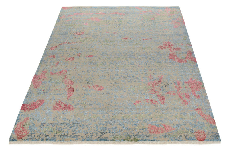 Designer Teppich 244x295cm - mehrfarbig