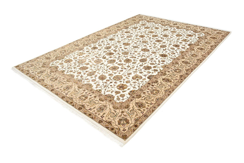 Orientteppich - Täbriz - 215 x 307 cm - creme