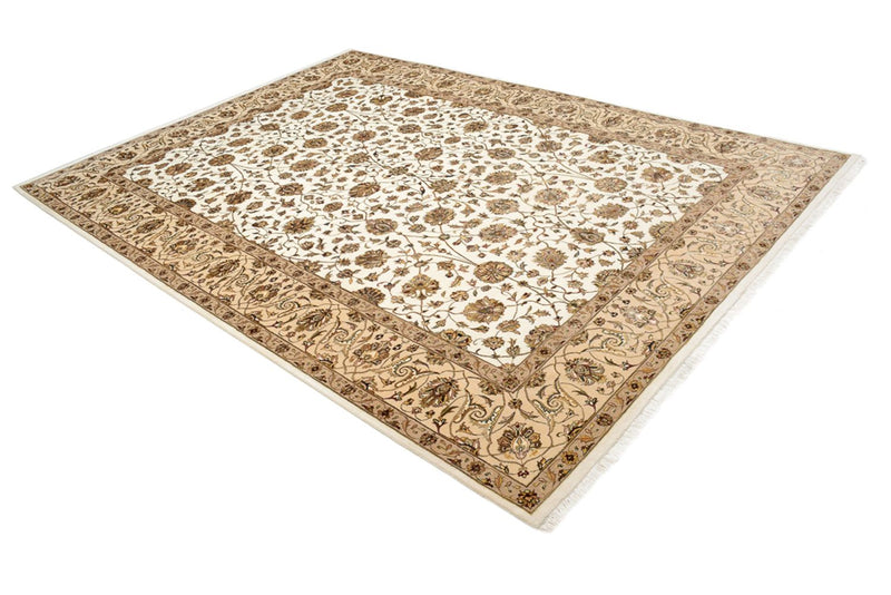 Orientteppich - Täbriz - 215 x 307 cm - creme