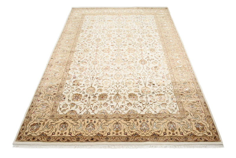 Orientteppich - Täbriz - 215 x 307 cm - creme