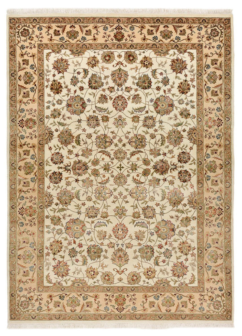 Orientteppich - Täbriz - 153 x 210 cm - creme