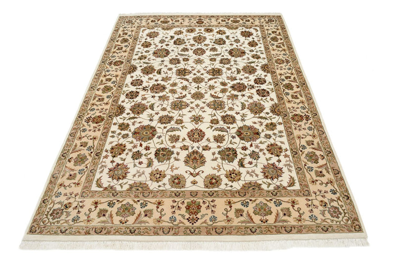 Orientteppich - Täbriz - 153 x 210 cm - creme